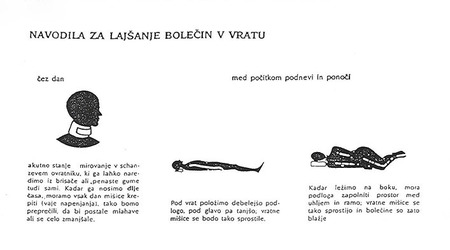 Navodila za lajšanje bolečin v vratu